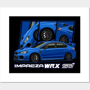 Subaru Impreza WRX STI, JDM Posters and Art